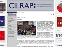 Tablet Screenshot of cilrap.org